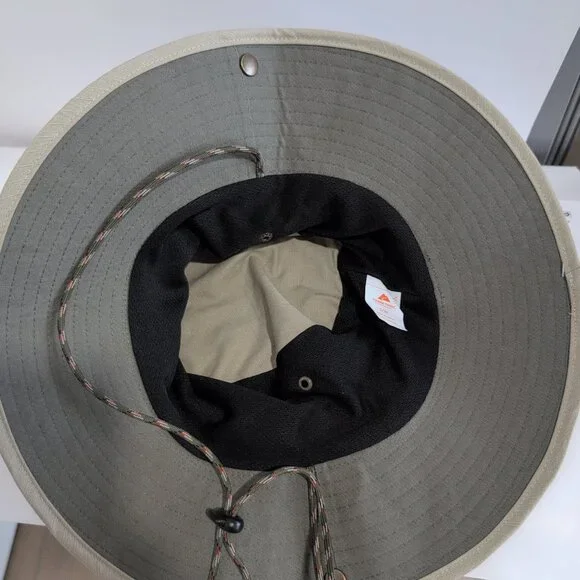 Ozark Trail Men's Outdoor Boonie Hat Size S/M NEW NWT Beige Stonewash - Picture 4 of 5